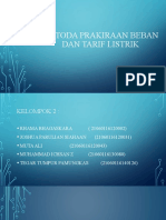 Kelompok 3 - Metode Prakiraan Beban Dan Tarif Listrik