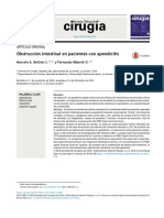 3 Obstrucción Intestinal en Pacientes Con Apendicitis