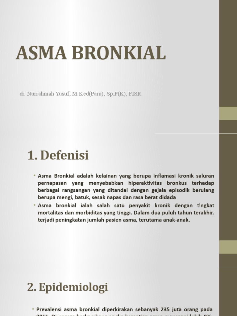 1 Asma Bronkial Diagnosis Dan Tatalaksana 1 Pdf