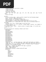 NVDXT Parameters