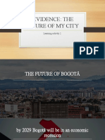 Evidence: The Future of My City: Learning Activity 2
