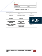 Ficha de Trabajo Mixeros Concretos de Ibague