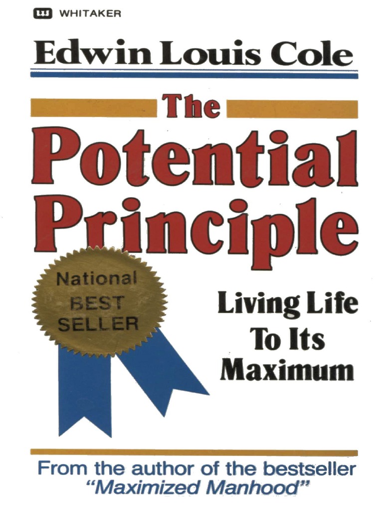 The Potential Principle Edwin Louis Cole PDF, PDF, Adam