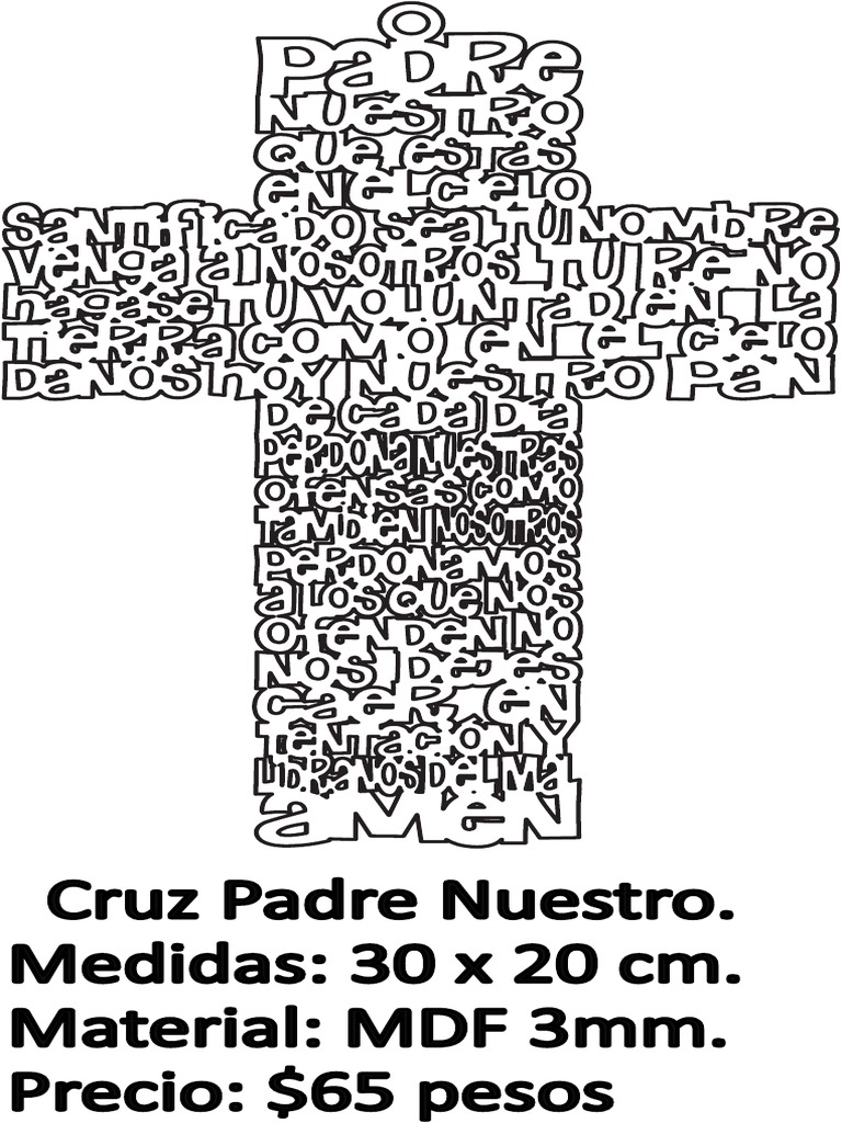 Cruz Padre Nuestro 1 PDF | PDF