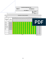 Formato Cronograma de Mantenimiento