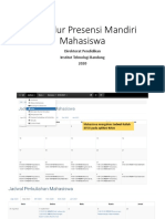 Prosedur Presensi Mandiri 2020 PDF