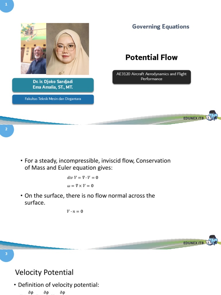 Fluid Mechanics Potential Flow PDF | PDF | Fluid Dynamics | Continuum ...