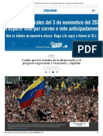 Los Sonidos de La Democracia y El Progreso Regresarán A Venezuela - El Nuevo Herald