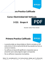 Primera Practica de Electricidad Del Vehiculo 2020 PDF