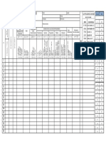 Mapeo Geomecanico RMR - Lineal