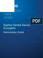 Sophos Central Device Encryption: Administrator Guide