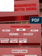 Non-Megaloblastic Macrocytic Anemia: Carmel Anne G. Brasales