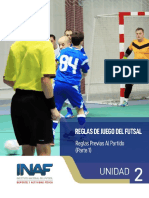 Unidad Ii Parte 1 Reglas 1,2 y 3 Futsal