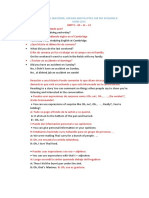 UNIT 9 - 10 - 11 - 12 ¿Que Estabas Haciendo Ayer?: Read The Questions, Answer and Practice For The Speaking 4: Good Luck