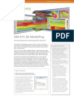 GM-SYS 3D Modelling: Montaj Extension Developed by Geosoft