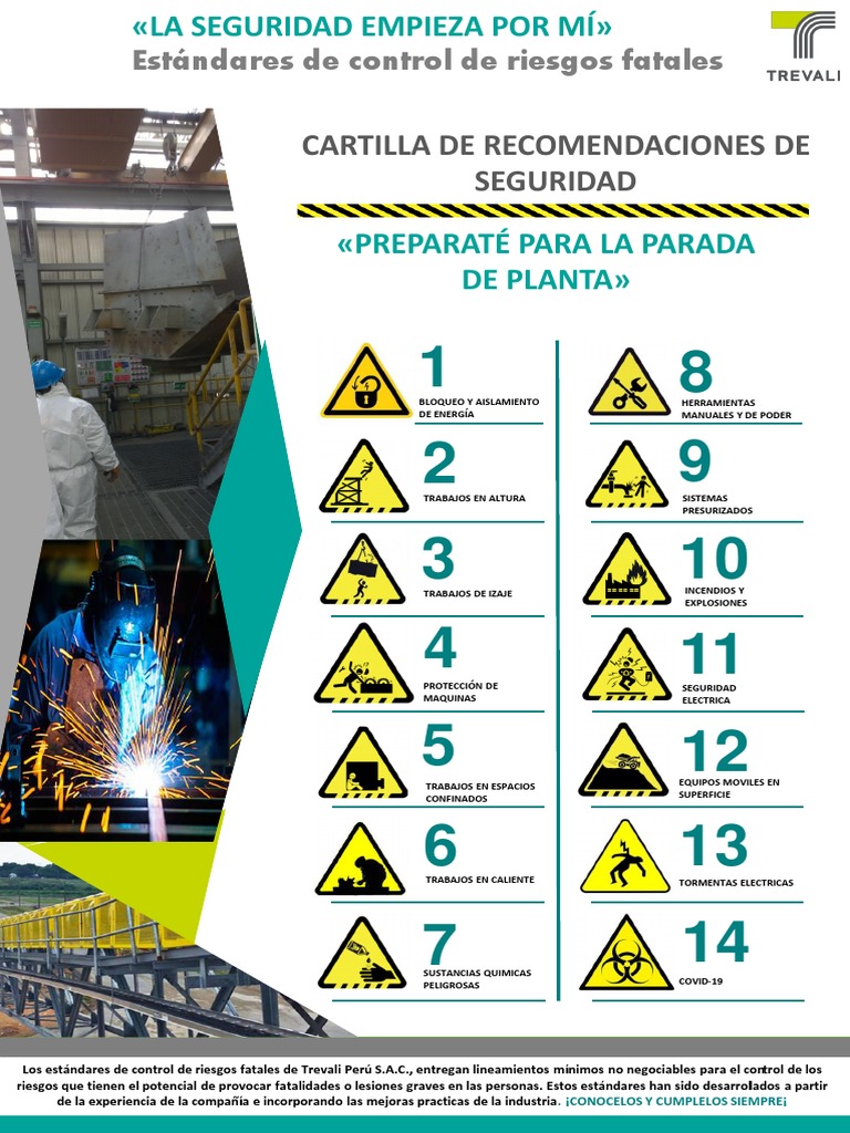 Estándares de Seguridad en Planta Industrial | PDF | Soldadura ...