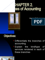 Chapter 2 - Branches of Accounting