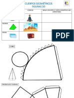 Cuerpos Geométricos Cono Pirámide Prisma PDF
