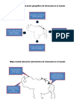Mapa Mental Ubicacion Geografica y Astronomica de Venezuela
