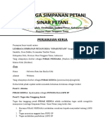 Surat Kontrak Pengelola