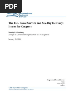 Download The US Postal Service and Six-Day Delivery Issues for Congress by bsheehan SN48096098 doc pdf