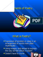 Poetry Elements Guide