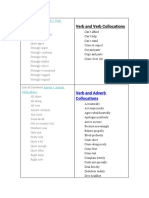 Other Collocations