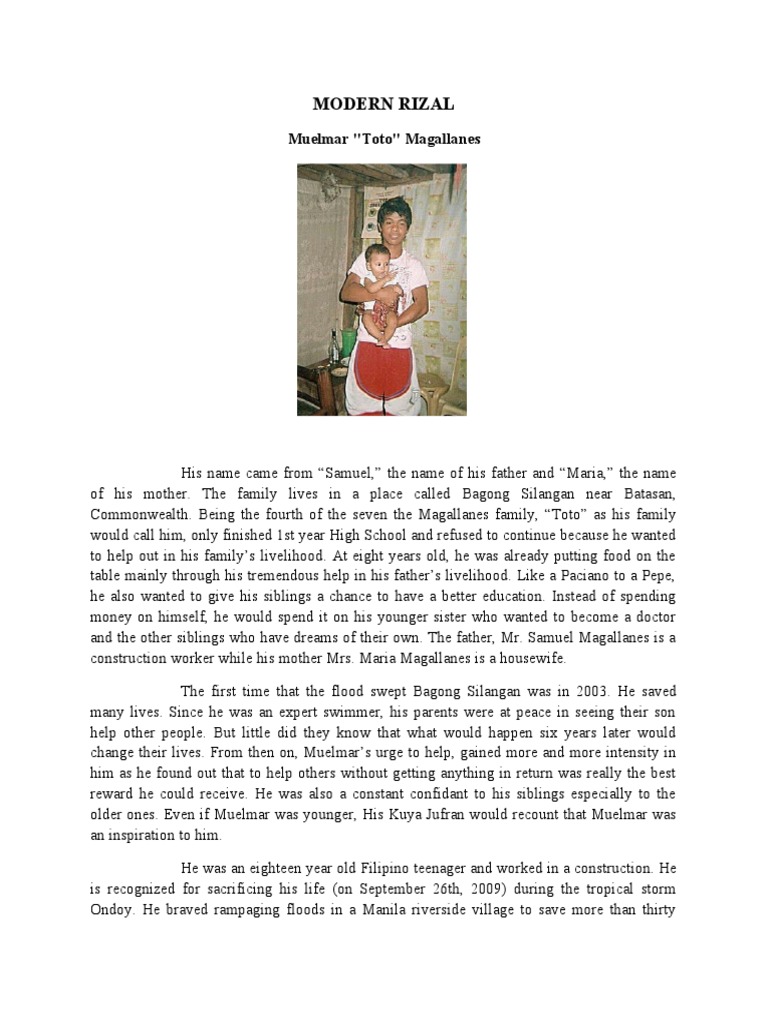 Modern Rizal: Muelmar 