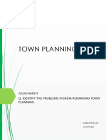 Problems in India regarding town planning