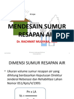 Mendesain Sumur Resapan Air