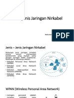 Jenis-Jenis Jaringan Nirkabel 1