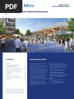 Sydney Metro Western Sydney Airport Environmental Impact Statement