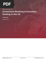 Investment Banking - Securities Dealing in The US Iexpert Report PDF