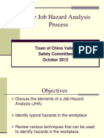 Job Hazard Analysis Process 