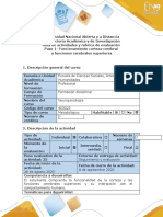 Guía de actividades y rúbrica de evaluación - Paso 1- Funcionamiento corteza cerebral y funciones cerebrales superiores.docx