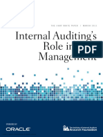 Internal Auditing's Role in Risk Management: The Iiarf White Paper / March 2011