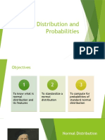 Normal Distribution and Probabilities