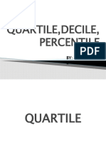 Understanding Quartiles, Deciles and Percentiles