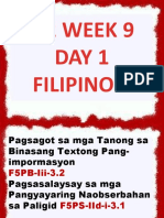 Q2 Week9 Filipino 5 Day 1-5