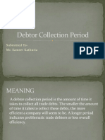 Debtor Collection Period
