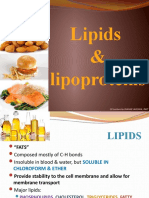 Lipids & Lipoproteins: Cc-Lecture by Dianne Jagonia, RMT