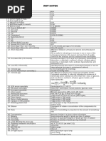 RMT Notes