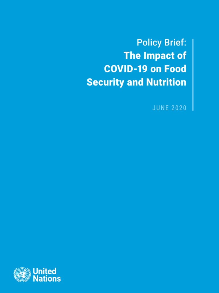 COVID-19's Impact on Food Security | PDF | Food Security | Foods