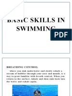 Basic Skills in Swimming