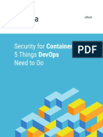 Security For Containers - 5 Things DevOps Need To Do PDF