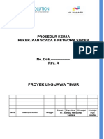 Prosedur Kerja Scada & Net Work