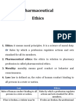 5 Pharmaceutical Ethics