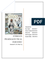 Ethics in Pharmaceutical Industry