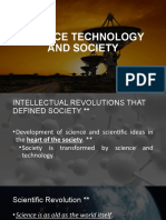 Science Technology and Society