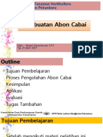 Pembuatan Abon Cabai-Peserta - Naomi